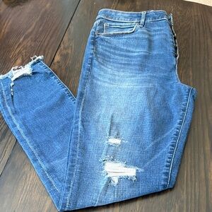 Abercrombie & Fitch Blue Skinny Jeans